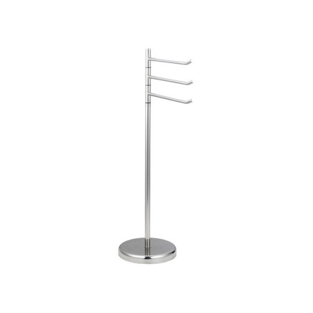Porte serviette à  poser, 3 barres, Cancun, chromé, SENSEA| Sanifer