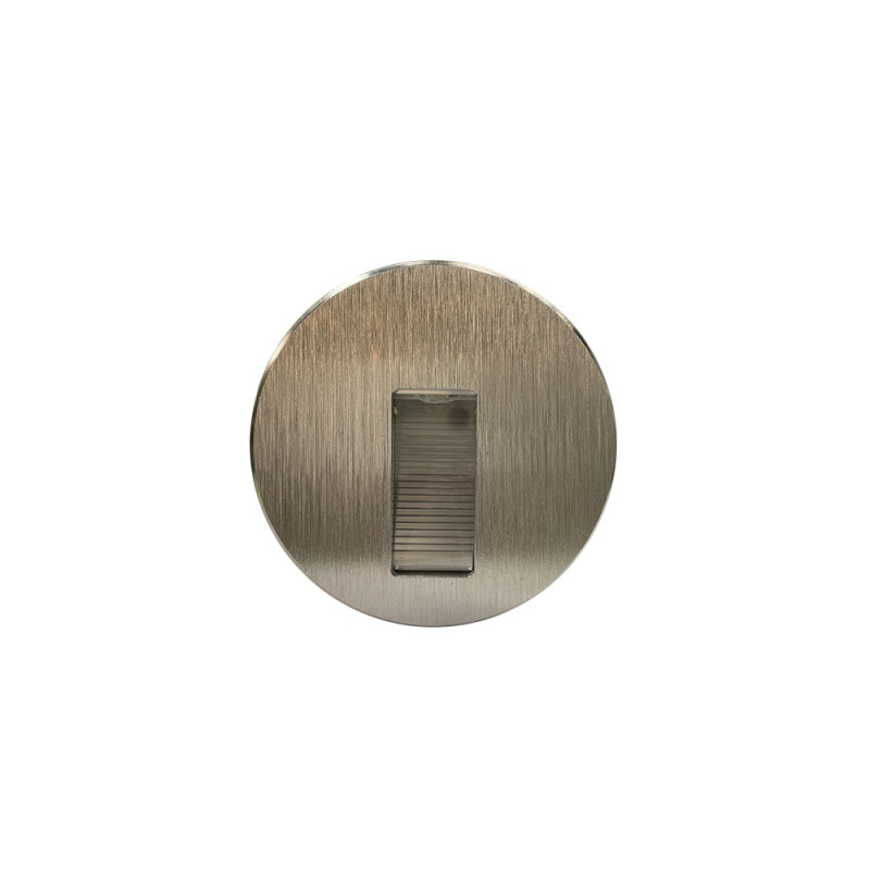 Spot escalier brushed silver  3W  D.90mm 220V 50/60HZ|Sanifer