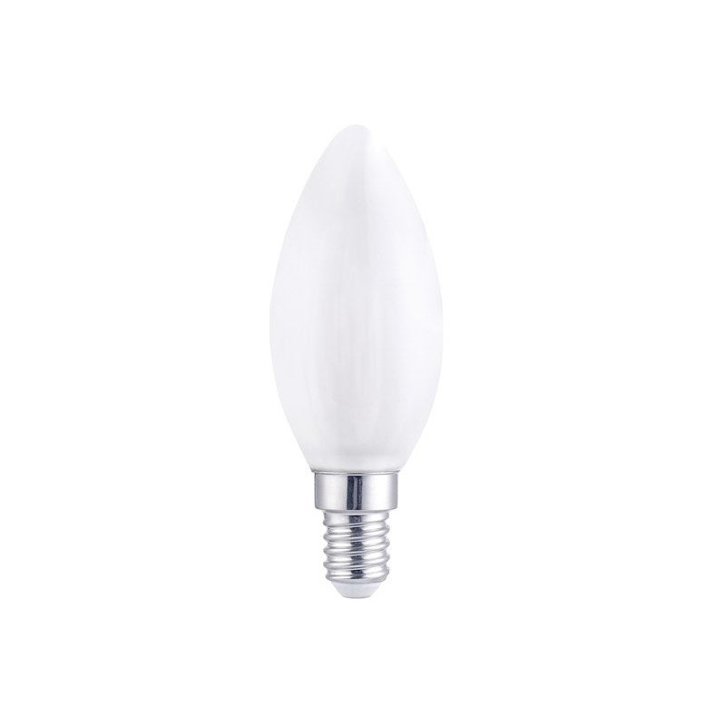 Ampoule led, flamme, E14, 806lm  60W, blanc chaud, LEXMAN|Sanifer