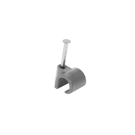 Sachet de 50 attache-fils, Diam. de 8 à 12 mm, L.14 mm, gris|Sanifer