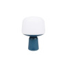 Lampe de table extérieur Luno rechargeable usb 100 Lumen bleu INSPIRE|Sanifer