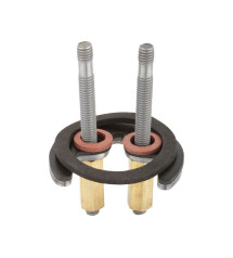 Etrier double fixation robinet WC|Sanifer
