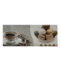 Carrelage mural 20x60cm DECOR HAINA KITCHEN GRIS