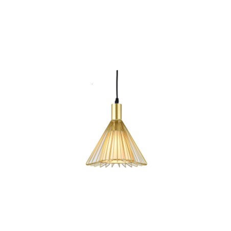 Suspension doré D.230xH.250mm E27 4W 3000K | Sanifer