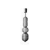 Suspension Led noir D.140*H.800 3000K | Sanifer