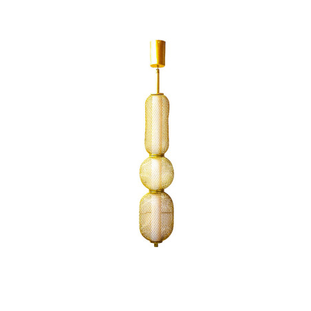 Suspension led doré D.140xH.800 3000K | Sanifer
