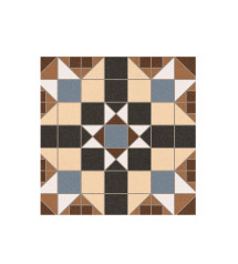 Carrelage sol 45x45 cm Victoria multicolor