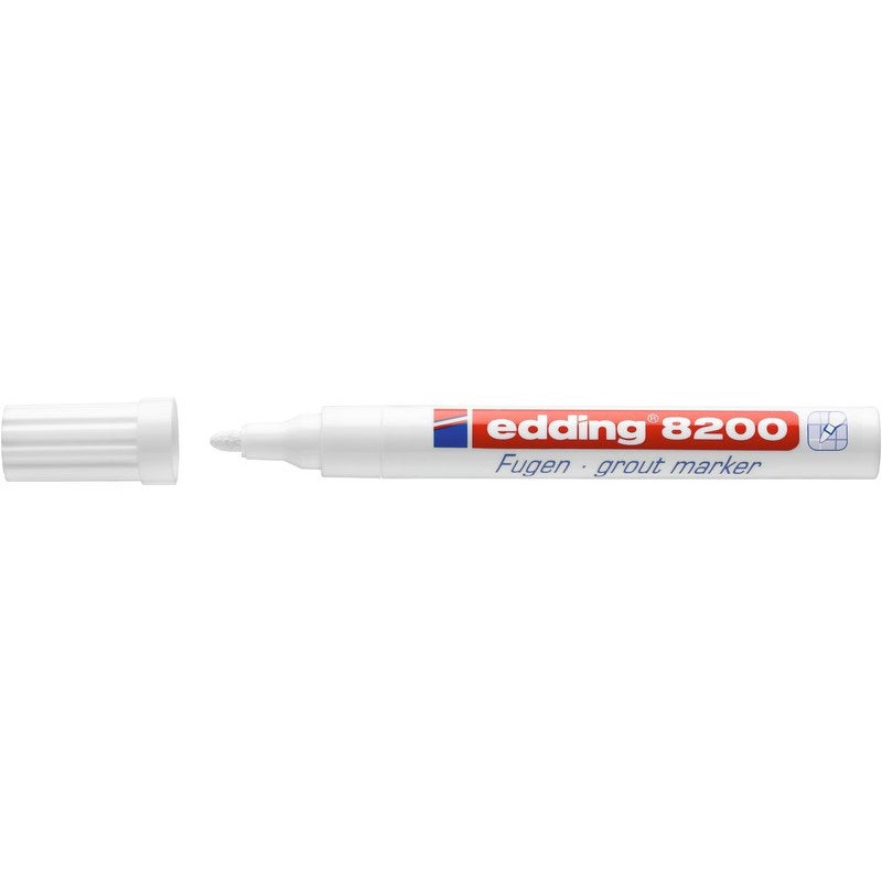 Marqueur renovateur pour joints ciment blancs EDDING| Sanifer