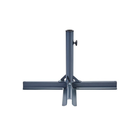 Pied en croix ACIER PARASOL BALCON| Sanifer