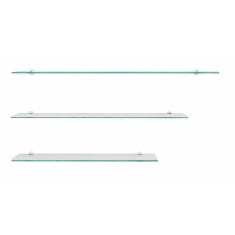 Tablette en verre trempé 70 x 12 cm| Sanifer