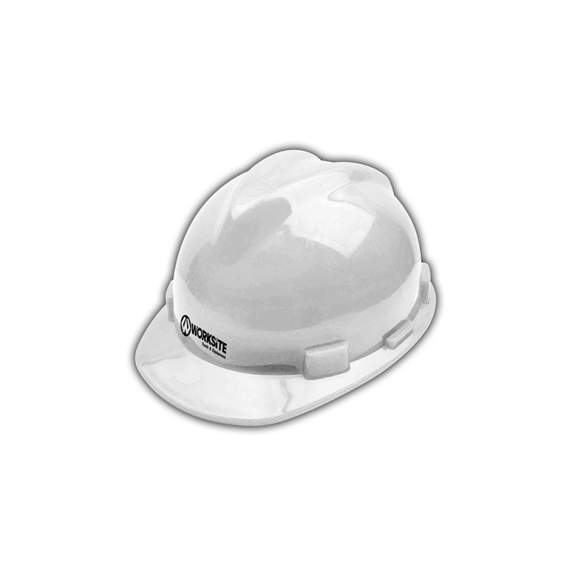 Casque de sécurité blanc worksite |Sanifer