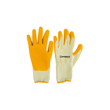 Gant en latex jaune worksite | Sanifer