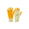 Gant en latex jaune worksite | Sanifer