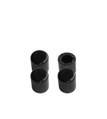Lot de 4 embouts multitaille SCOTCH diam. de 22 à 25 mm noir|Sanifer