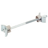 Lot de 2 raccords de plan de Travail acier chromé Hettich L.150 Mm|Sanifer