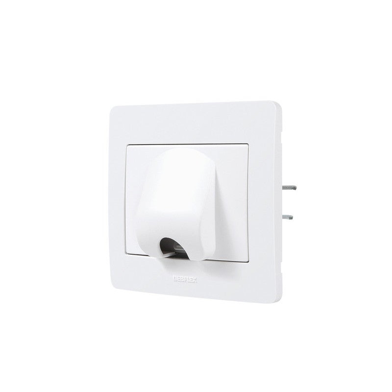 Sortie de câble complet debflex diam2 Blanc|Sanifer