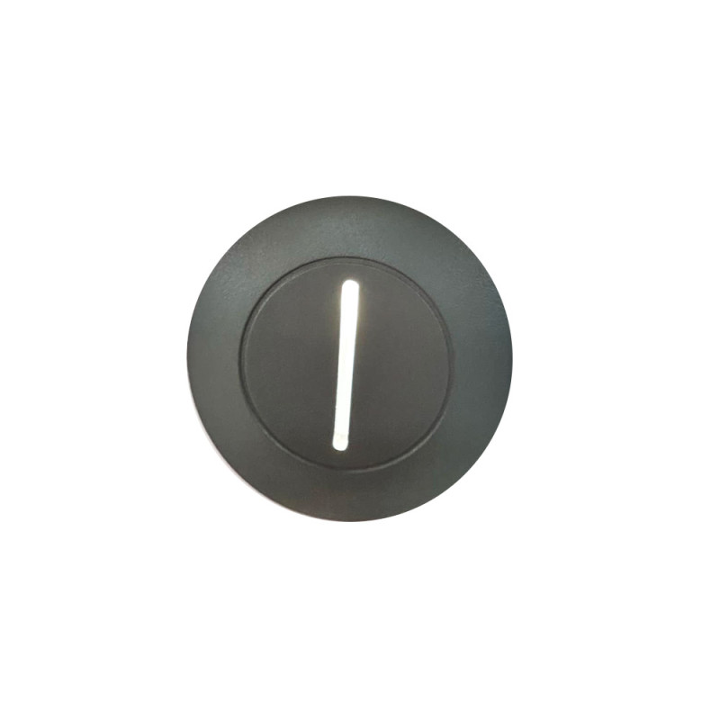 Spot escalier gris 3W D.82mm  220V 50/60HZ lumière vertical | Sanifer