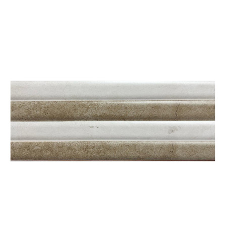 Carrelage mural  20x60cm RELIEVE STRIPE STELVIO BEIGE G G1-4