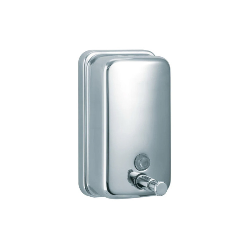Distributeur de savon mural pompe à poussoir 150x95mm | Sanifer