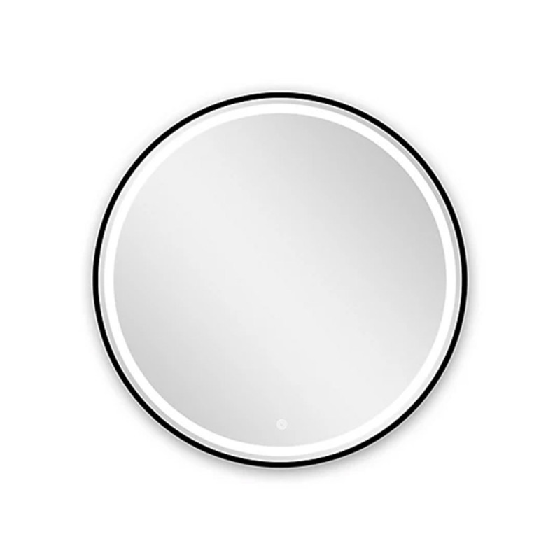 Miroir led Naos noir D.60cm | Sanifer
