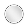 Miroir led Naos noir D.60cm | Sanifer