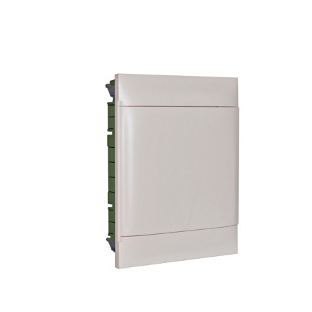 Coffret encastré 24M porte blanc|Sanifer