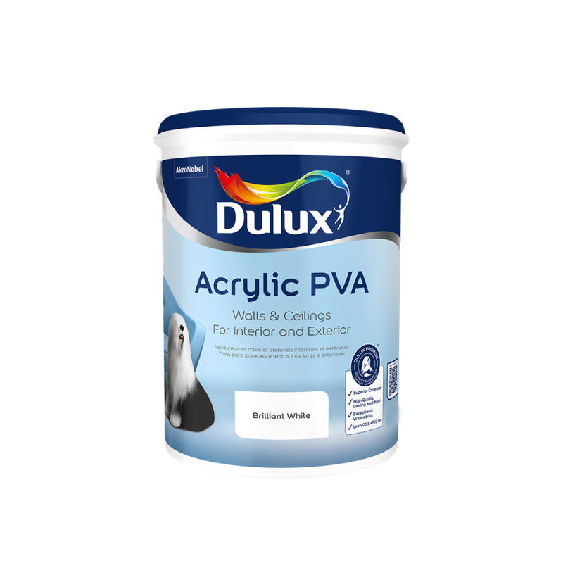 PVA acrylique blanc intérieur extérieur 5L TBL | Sanifer