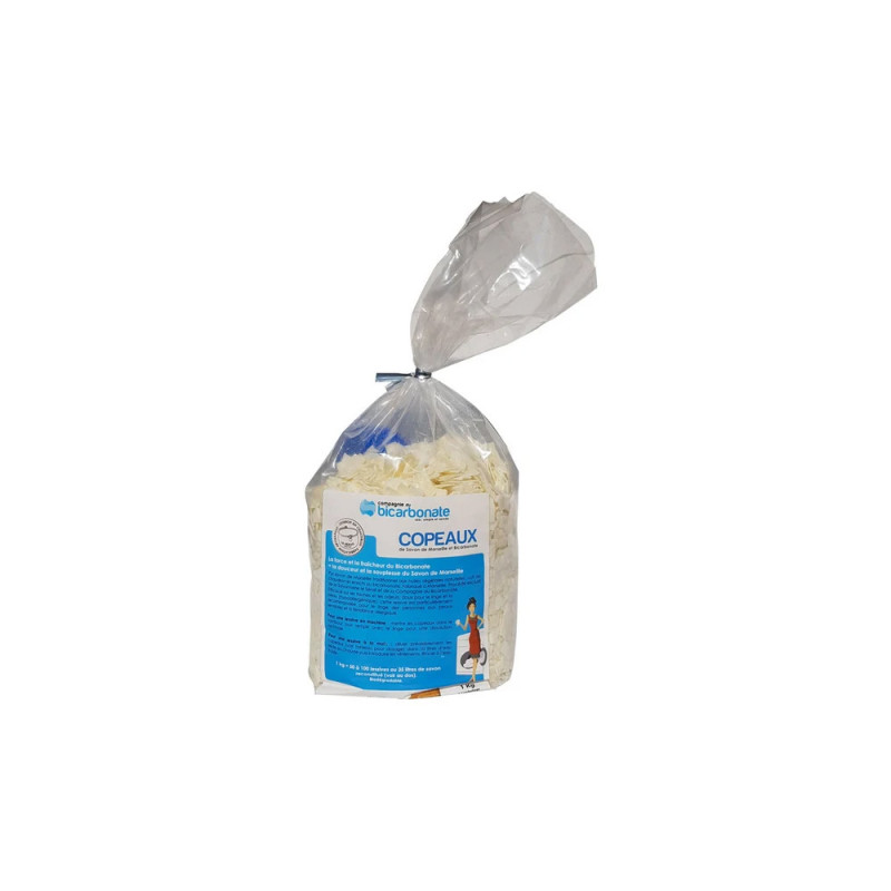 Copeaux de savon de marseille au bicarbonate neutre 1 kg|Sanifer