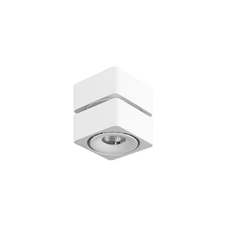 FOX spot apparent blanc LED 7,9 W 656 lm 3000 K 80×80 - Sanifer