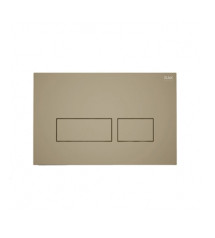 Plaque ecofix rectangulaire cappuccino |Sanifer