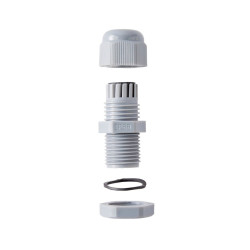 Presse-étoupe M16 IP68, Diam.16 mm pour rigide LEXMAN - Sanifer
