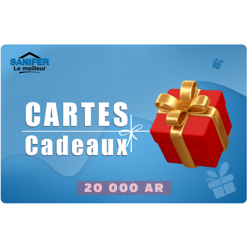 E-cadeau 20K |Sanifer