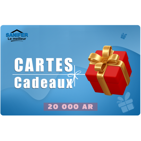E-cadeau 20K |Sanifer