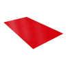 Tôle prélaquée largeur 1M rouge vif, épaisseur 0,25 mm- Sanifer