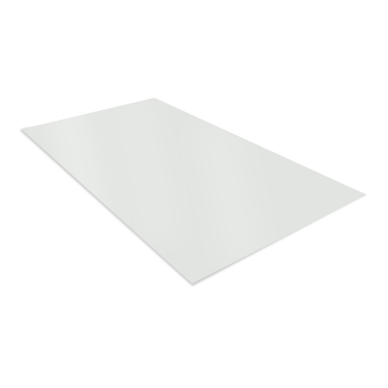 Tôle prélaquée largeur 1M blanc, épaisseur 0,30 mm - Sanifer