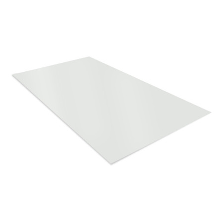 Tôle prélaquée largeur 1M blanc, épaisseur 0,30 mm - Sanifer
