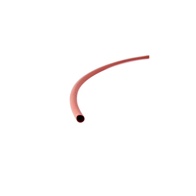 Gaine thermorétractable D6-3 mm 1 m rouge - Sanifer