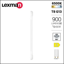 Tube LED T8 59 cm 900 lumens 6500 K - Sanifer