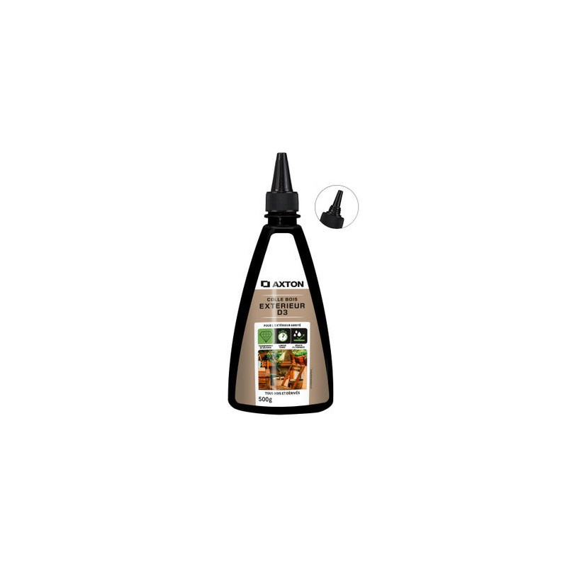 Colle bois extérieur D3 Axton 500 g tube - Sanifer