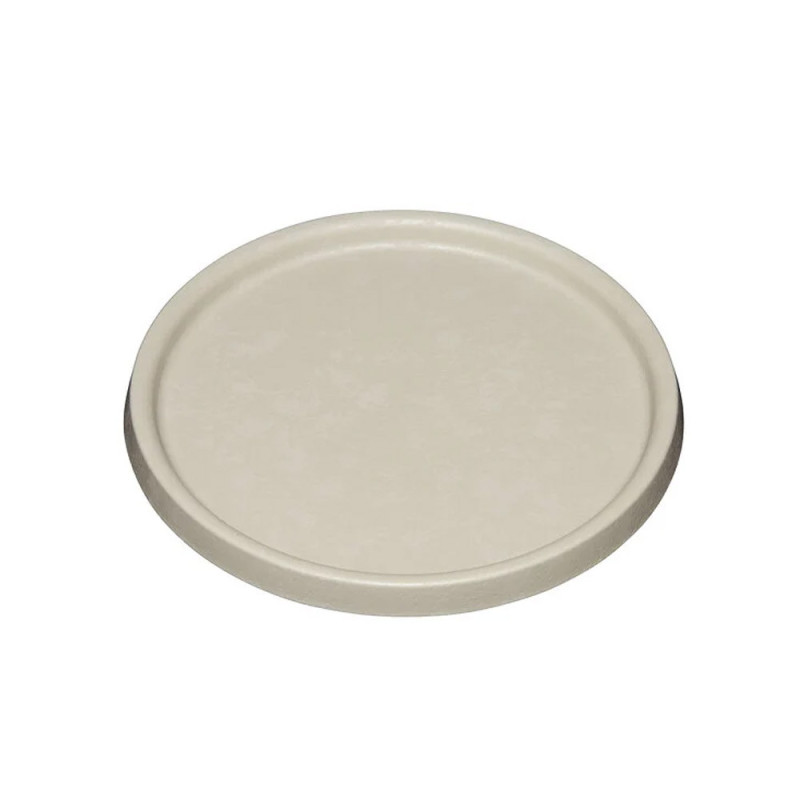 Soucoupe élément rond diamètre 25 cm calcaire - Sanifer