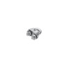 Lot de 2 Serre-câble étrier acier zingué 5 mm - Sanifer