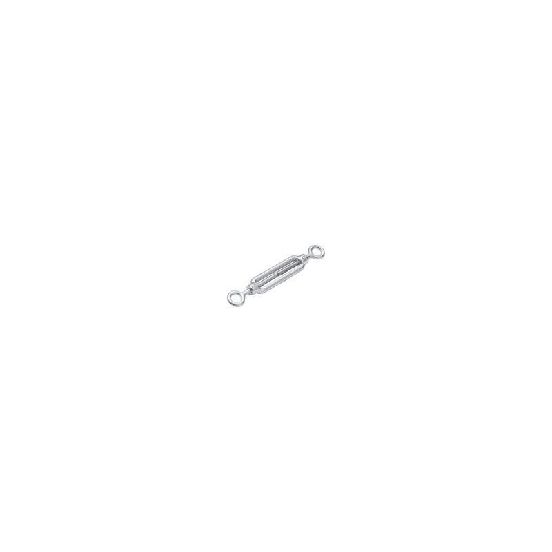 Tendeur 2 yeux acier zingué 150kg pour câble diamètre 2/3mm - Sanifer