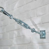 Tendeur 2 yeux acier zingué 150kg pour câble diamètre 2/3mm - Sanifer