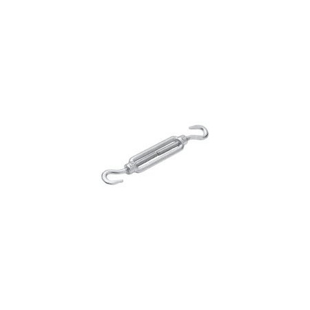 Tendeur 2 crochets acier zingué 25kg pour câble diamètre 2/3mm - Sanifer