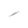Tendeur 2 crochets acier zingué 25kg pour câble diamètre 2/3mm - Sanifer