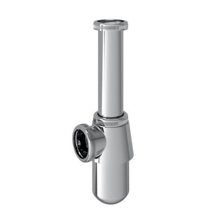 Siphon pour lavabo gain de place diam.32, EQUATION, chrome - Sanifer