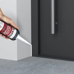 Mastic façade/toiture Axton blanc – cartouche 280 ml - Sanifer
