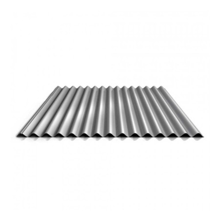 Tôle ondulée aluzinc largeur 90cm , épaisseur : 0.35 mm - Sanifer