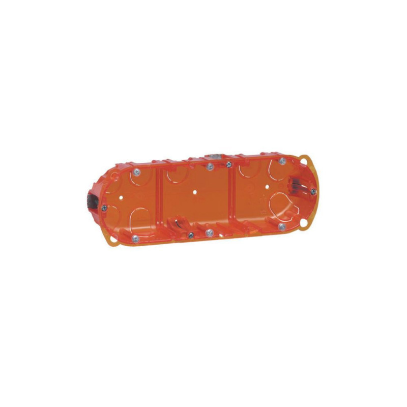 Boîtier Batibox multi-mat 3 postes profondeur 40 mm - Sanifer