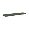 Soucoupe jardinière Romeo longueur 80 cm coloris vert kaki -Sanifer